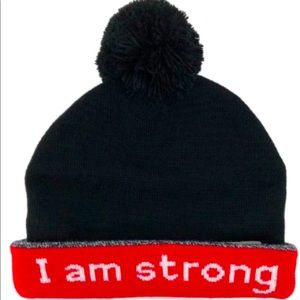 💪🏽 “I AM STRONG” BEANIE/STOCKING HAT!